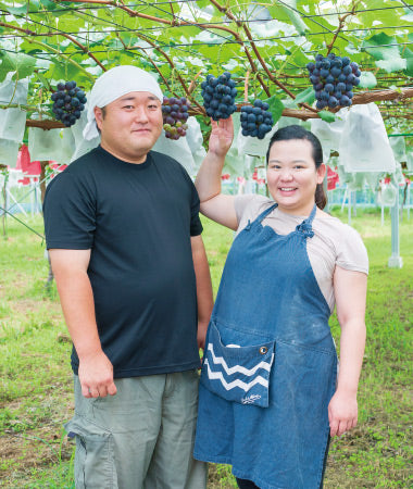 岡田ぶどう園 岡田貴志さん – 農産直売所あぜみち