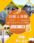 完売→追加2枠(組)追加いたしました!
【体験予約受付中】親子で学ぶ“たうえ”の教室 〜おにぎりになるまで、ぜんぶ体験〜
