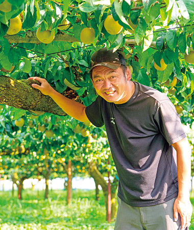 黒川梨園　黒川 伸介一さん