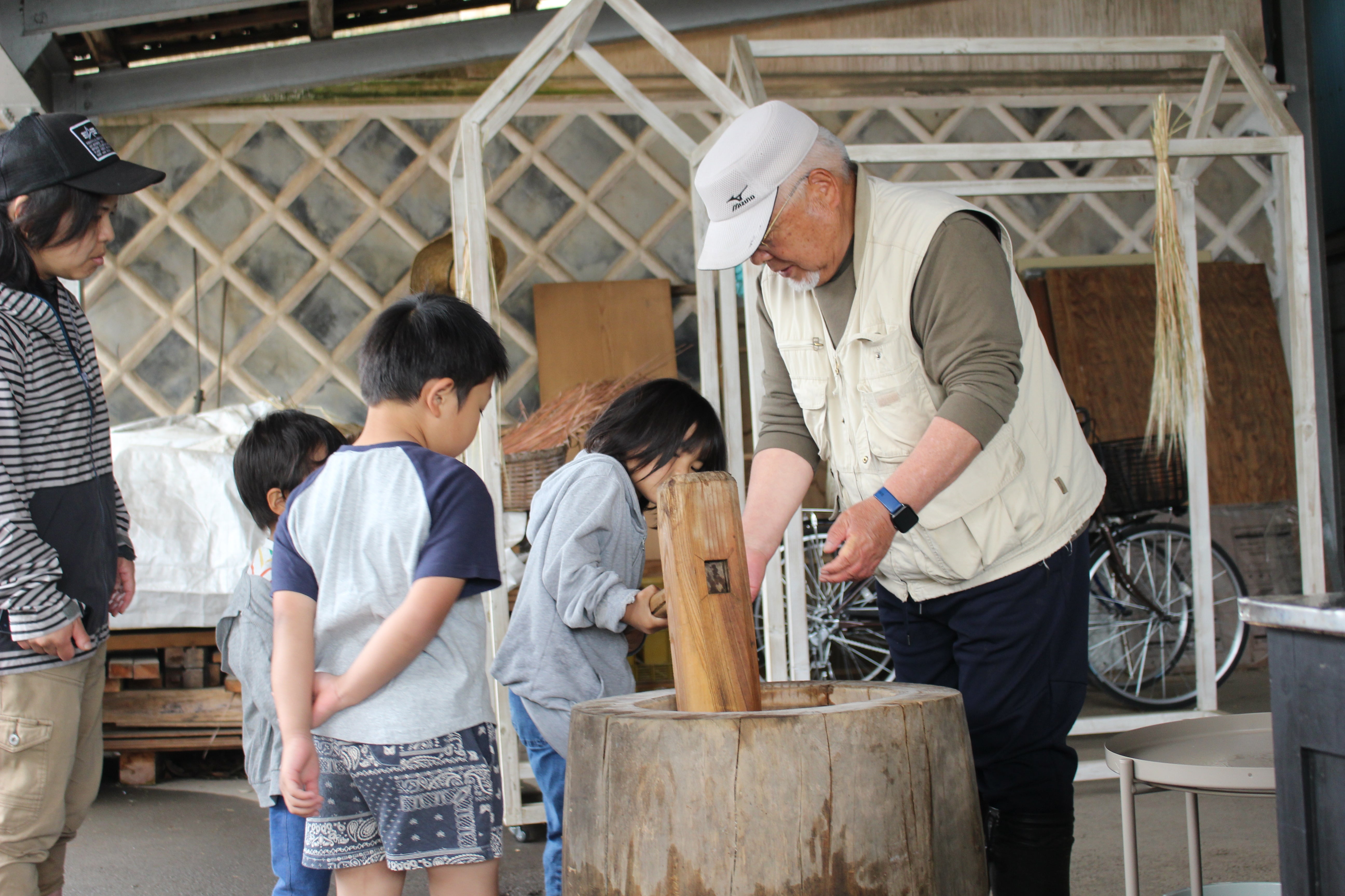 稲刈り体験・新米炊き出し　momofarmコラボ企画 1組2名
